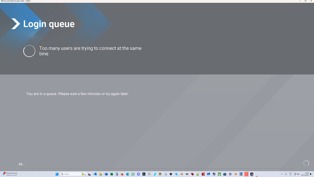 Login queue, magic cloud [MSFS 2024] Questions & Community