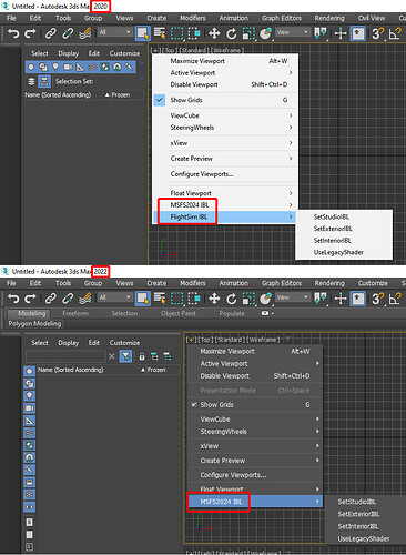 3dsmax2020vs2022