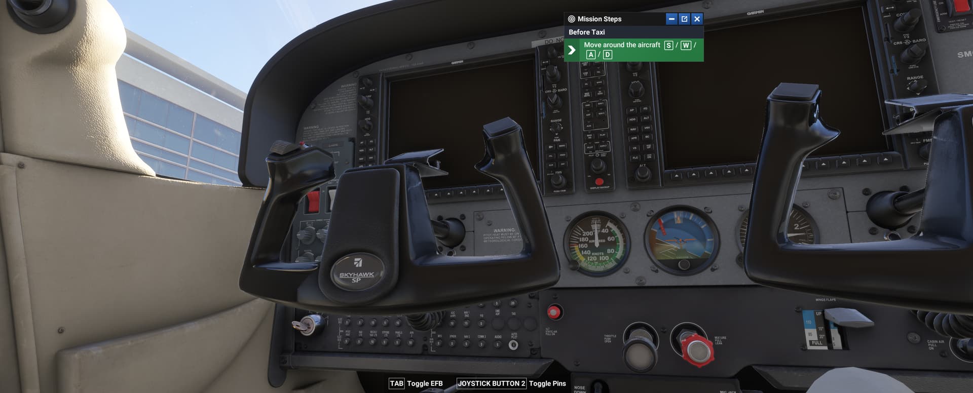 Stuck in plane flooring on starting career mode [MSFS 2024] Bug